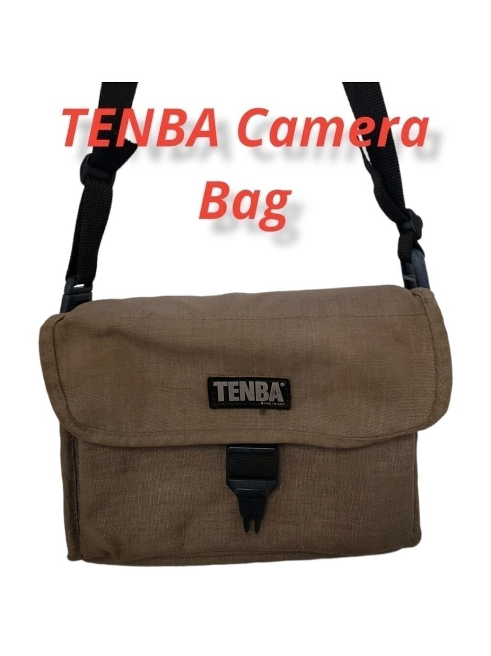 TENBA 1 Camera Bag 7h x 9w x 4d Tan Canvas USA made